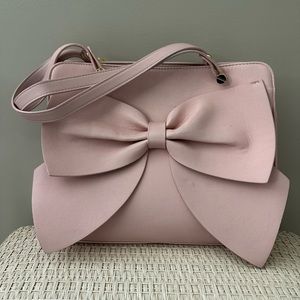 Betsey Johnson Pink Bow Purse